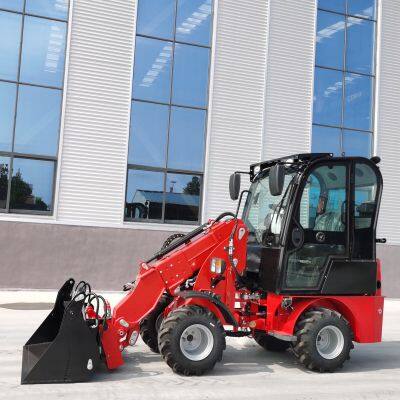 Popular Best Price Mini Lader HZM Wheel Loaders 0.7T HZM807T for Farm Working