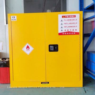 Explosion-Proof Chemical Storage Cabinets for Safe Flammable Liquid Handling – Fire-Resistant Steel with Leak Containment and Ventilation System