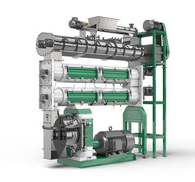 Automatic Animal High Capacity Cheap10-15tph SZLH508DDC+b2 High Grade Feed Pellet Mill photo-2