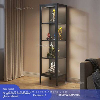 Secure Lockable Tempered Glass Display Cupboard | Secure & Long-lasting | for Retail Store and Showroom