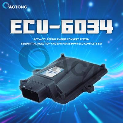 ACT CNG ECU-6134 Комплект преобразования CNG/LPG с последовательной подачей топлива для 4-цилиндрового бензинового двигателя. Полный комплект ECU MP48