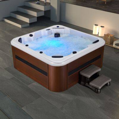 Adult massage home acrylic bathtub constant temperature heating intelligent control independent type