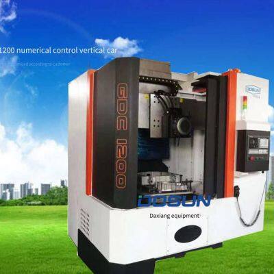 ЧПУ вертикальный токарный станок GDC1200, ЧПУ вертикальный токарный станок, малый ЧПУ вертикальный токарный станок