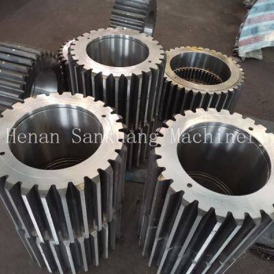 Метрическая рейка DIN 6 стандарта из стали 45# с шлифованной поверхностью зубьев