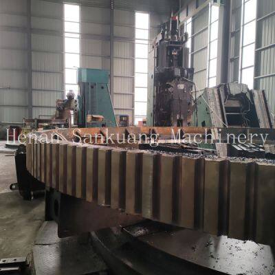 Большое зубчатое колесо для промышленных печей с поддержкой монтажа на месте