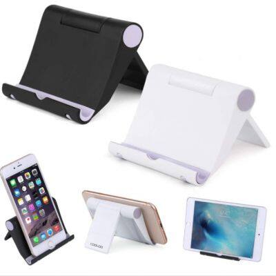 Universal Multi-Angle Desktop Stand Foldable Holder for Tablets & Smartphones photo-3