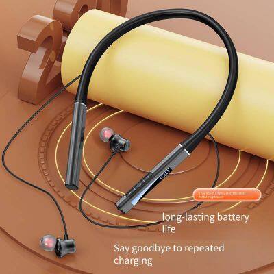 New Generation Gym959 Neck-hanging Sports Bluetooth Earphones, Made of Metal Material, Support Card Insertion and Offer Lossless Sound Quality. photo-3