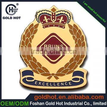 Zinc Alloy Bronze Color Character Projected Name Plate Trademark Label Sticker for Souvenir photo-3