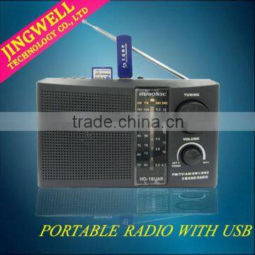 Fm/am/ With Usb/sd Card portable radio