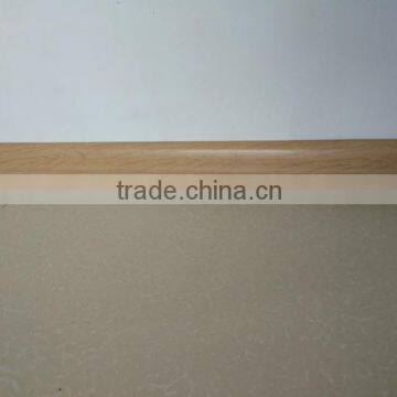 China Supplier Imitation Wood Grain Flooring Trim Pvc Skirting Board photo-3