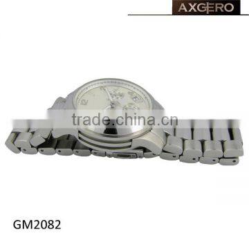 Fashion Oem Japan Movt Quartz Wrist Watch Stainless Steel Back for Men photo-5