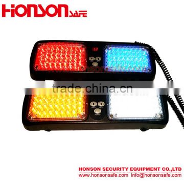 LED Visor Deck Warning Light Bar for Vehicle Police Car HVL-01