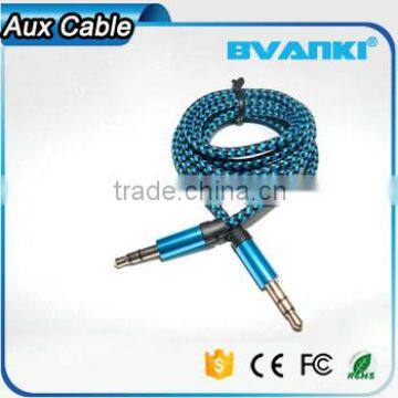 2016 best selling products Braided 3.5mm to 3.5mm aux cable optical audio cable for car stereo mobile phone free samples                        
                                                                                Supplier's Choice