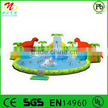 2014 newest water amusement park construction giant inflatable water park design build