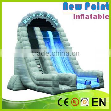 New Point PVC trampoline Inflatable Slide Bouncer on sale