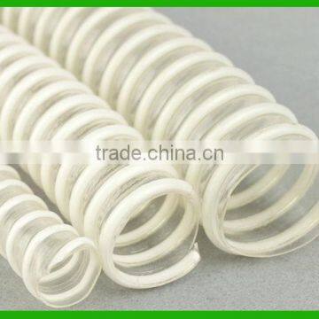 PVC spiral hose pvc ribbed flexible transparent pvc pipe