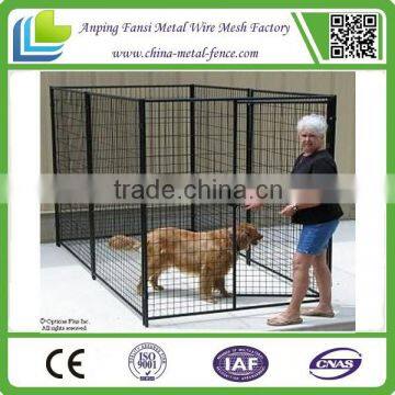 China - Fully Welded 1 3/8" O.D. Glavanized Tubing Frames 4 x 4 x 6 H Complete Kennel photo-2