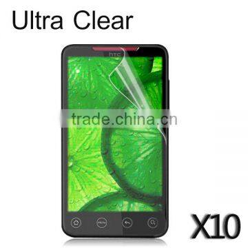 Buttom price hot sale for HTC Incredible s clear screen protector