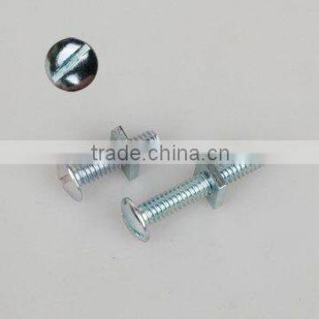 Carbon steel roofing bolt with nut,good quality