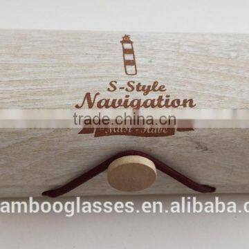 Wood Glasses Case