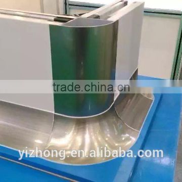 Aluminum corner connector for clean room design