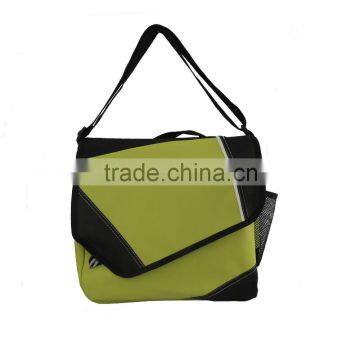 wholesale green shoulder laptop briefcase