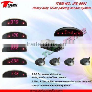 TOPFAME PS-5001 car parking sensor system with 0.4-3.5m sensor detection