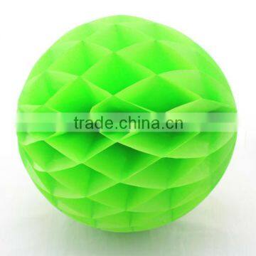Grass Green Made From Eco Friendly Paper Honeycomb Ball