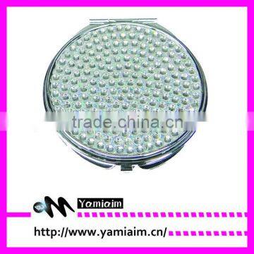 rhinestone compact mirror jeweled mirror