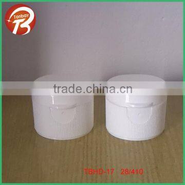 28/410 ribbed plastic flip top cap plastic cap TBHD-17
