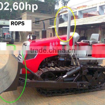 60HP CRAWLER TRACTOR with diesel engine,with ROPS,BLADE,3point linkage