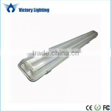 1200mm T8 Vapor tight linear lighting fixture ip65 double tube light fitting