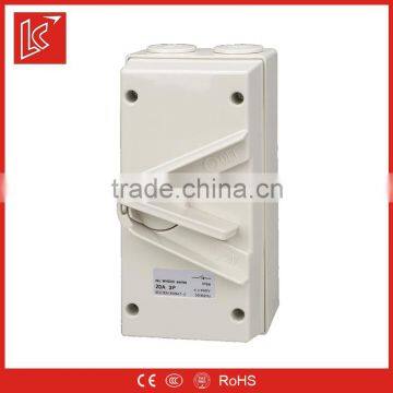 IP66 Wall Mount 63A Isolate Switch/disconnect Switch 2P photo-5
