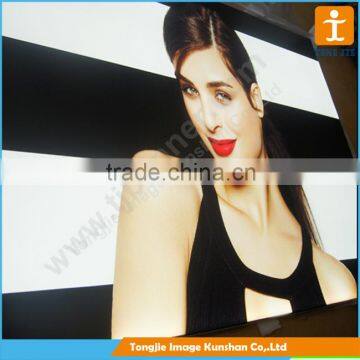 Wide Format PET Backlit Film for Single Side Printing, pvc lightbox film