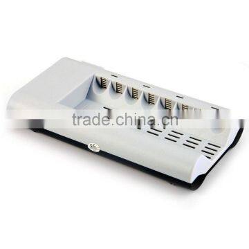 C808W C808 8 Slots Slot Light Indicator Over-current Temperature Battery Charger for AA / AAA NiCd NiMh Batteries Battery photo-2