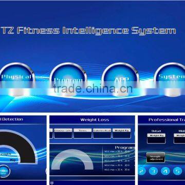 Tianzhan Intelligent System Gym Equipment/TZ-012 Shoulder Press/Fitness Machine