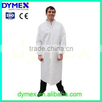 Non Woven Fabric Disposable Knee High Lab Coats