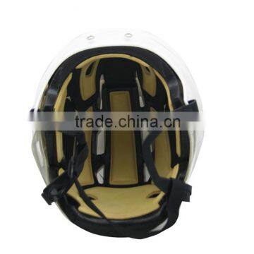 High Quality Strong PP TPU Ear Protector Ice Hockey Helmet for Sale With Wire or Stainless Stell Mask Grill photo-6