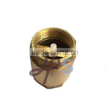 brass spring check valve with plastic core