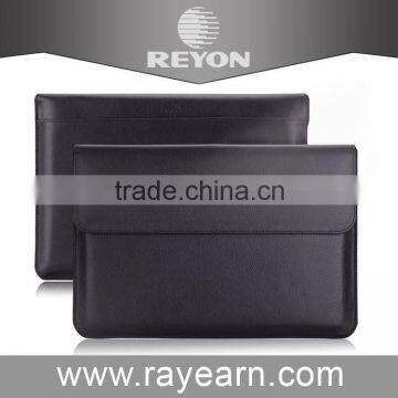Hot selling Laptop Cover 11 13 inch leather Case For Macbook Pro Air Pouch bag