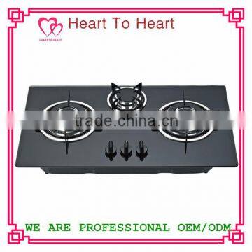 Built in Tempered Glass Gas Stove/Gas Hob/Gas Cooker XLX-7113G