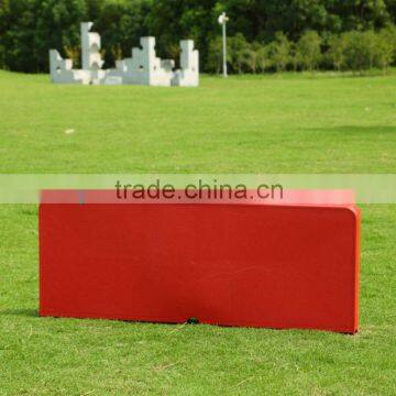 Outdoor Folding ABS Plastic Picnic Table--red photo-4