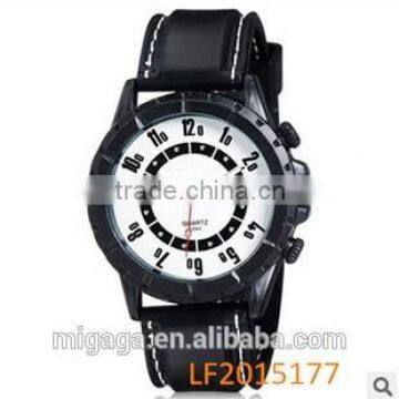 good quality cheap fashion sporty silicone strap watch