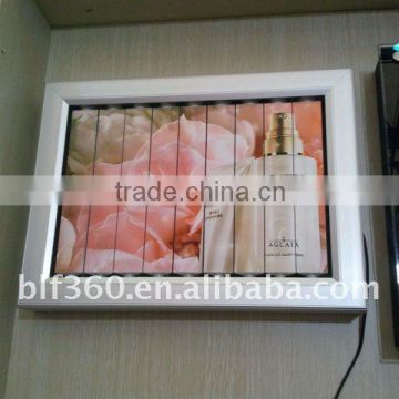 A3 size indoor trivision display