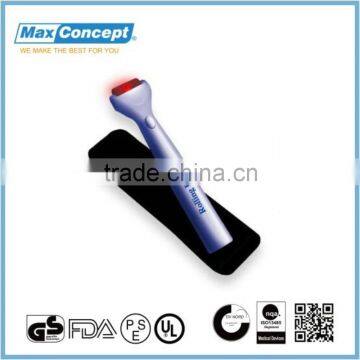 Heated infrared facial beauty roller