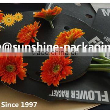 flower racket gerbera card