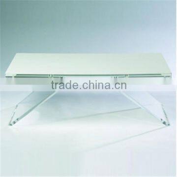 Acrylic End transparent acrylic coffee table