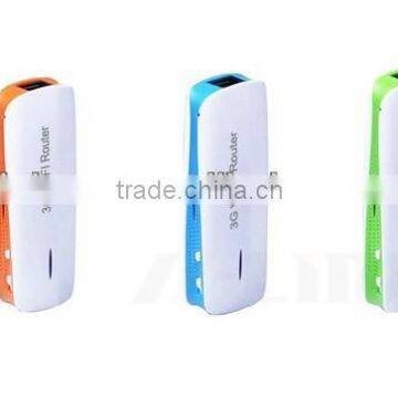 3G WIFI wireless Router repeater networking wih battery charger