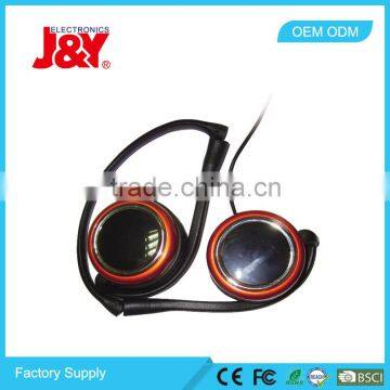 Handy digital stereo neckband headphone two way radio headset /JY-H867