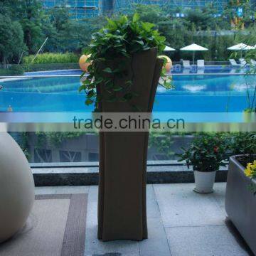 Simple and Generous Fiberglass Flower Pot photo-2